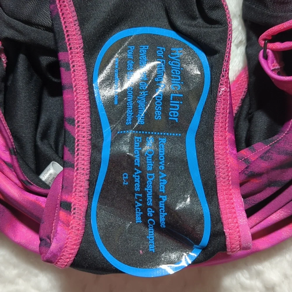 DKNY Tummy Compression Halterneck One Piece Swimsuit - Picture 9 of 9